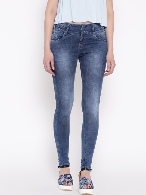 

Devis Women Blue Slim Fit Stretchable Jeans