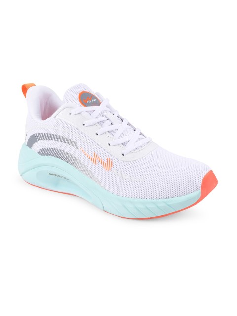 

Campus Men White Mesh Running Shoes