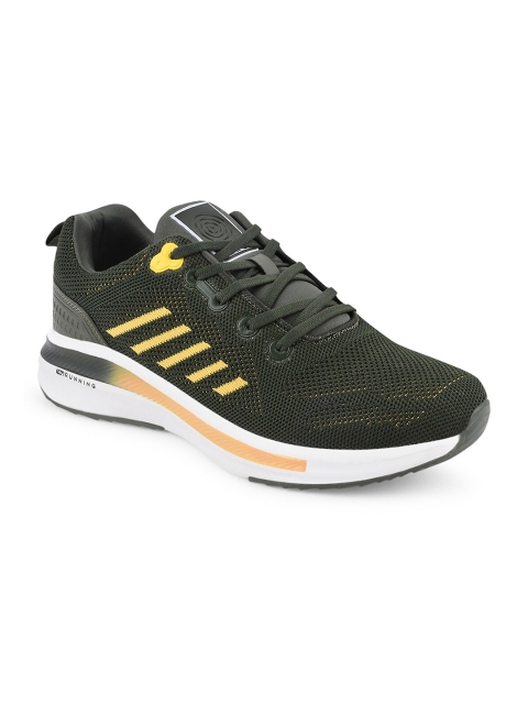 

Campus Men Green Mesh Running Shoes