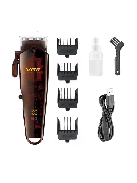 

VGR Men Maroon Salon Series Professional Hair Clipper