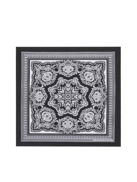 

Aadishwar Creations Black Printed Pure Cotton Bandana Headband