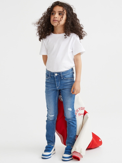 

H&M Girls Blue Superstretch Skinny Fit Jeans