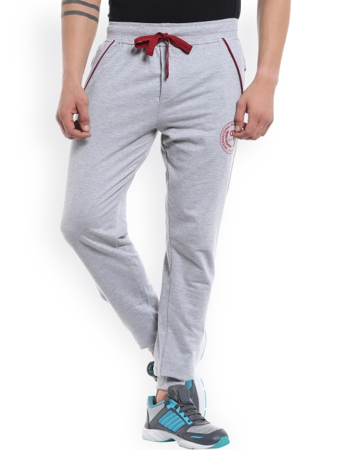 

AVOQ Grey Melange Smart Fit Track Pants