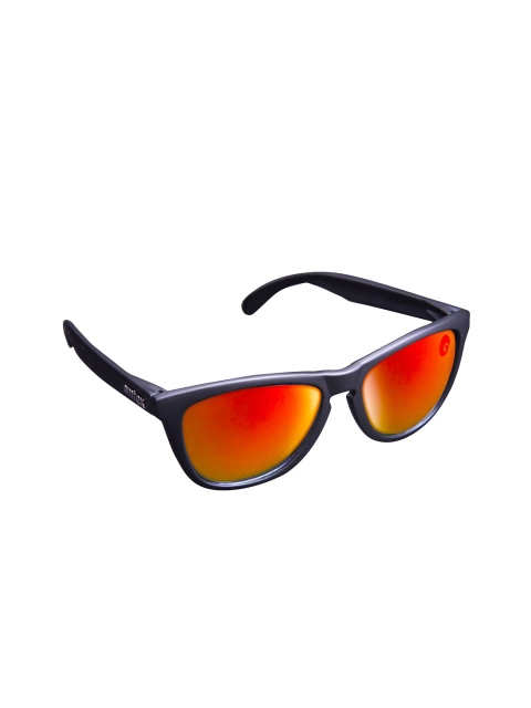 

Omtex Men Red Lens & Blue Square Sunglasses with UV Protected Lens