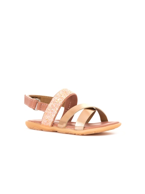 

Khadims Girls Rose Gold Party Bows Flats