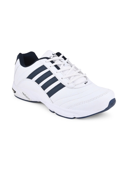 

Campus Men White Mesh Running Shoes