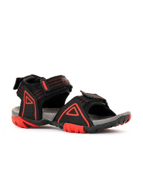 

Khadims Boys Red & Black Comfort Sandals