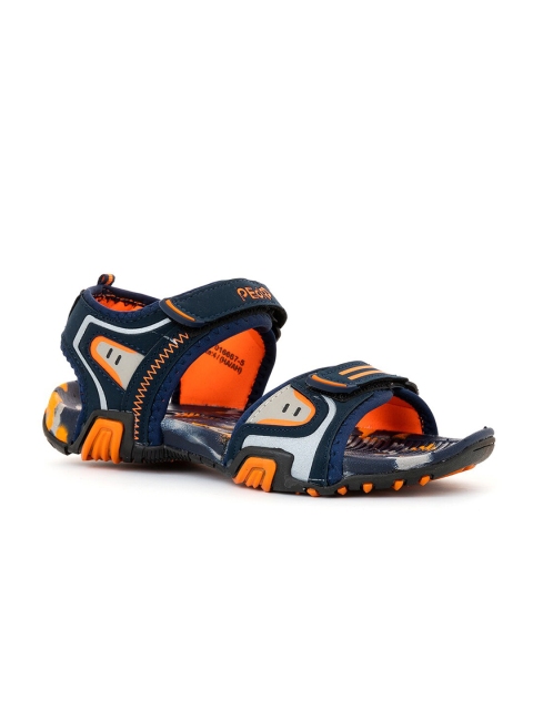

Khadims Boys Orange & Navy Blue Comfort Sandals