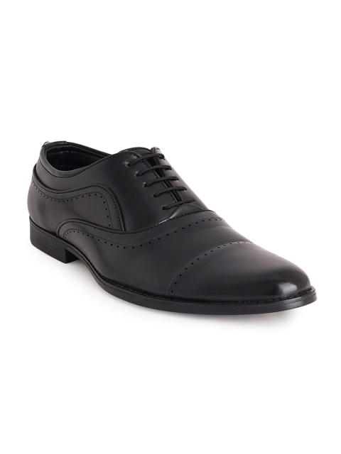 

Style Shoes Men Black Solid Formal Shoes