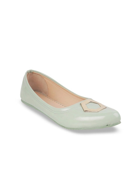 

WALKWAY by Metro Women Green Buckles Flats