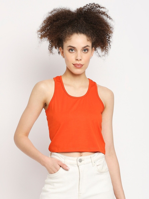 

Autumn Hues Orange Tank Top