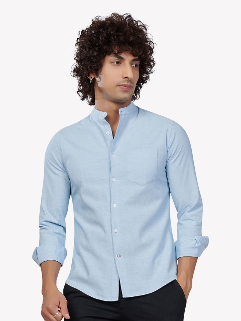 

VASTRADO Men Blue Casual Shirt