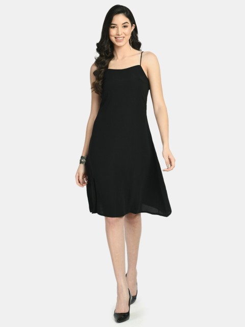

NIXX Black A-Line Dress