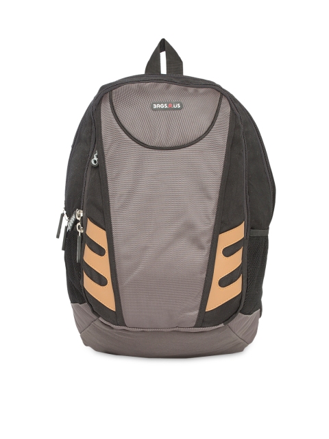 

Bags.R.us Unisex Black Solid Backpack