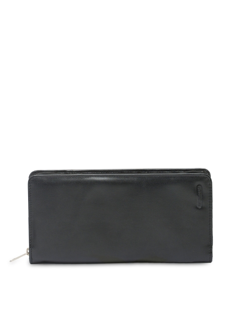 

Bags.R.us Unisex Black Leather Passport Holder