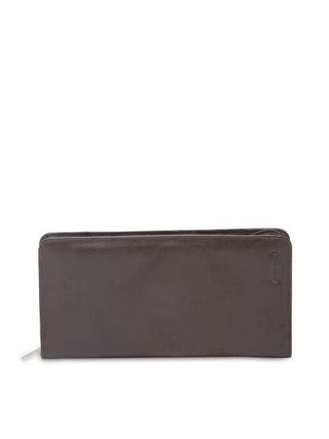 

Bags.R.us Unisex Brown Leather Passport Holder