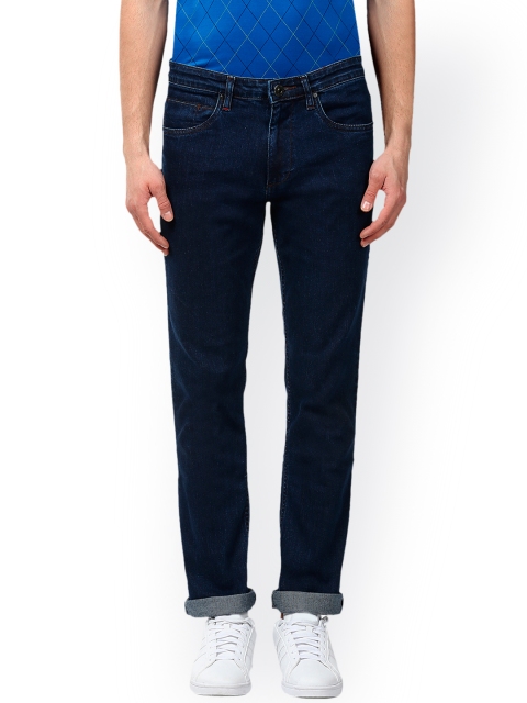 

Raymond Men Blue Regular Fit Mid-Rise Clean Look Jeans