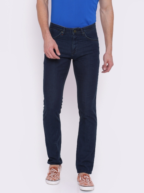 

Raymond Men Blue Slim Fit Mid-Rise Clean Look Jeans