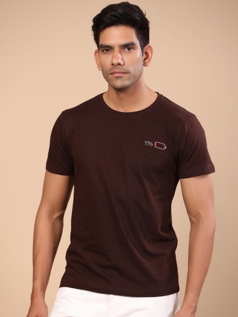 

Tistabene Men Brown T-shirt