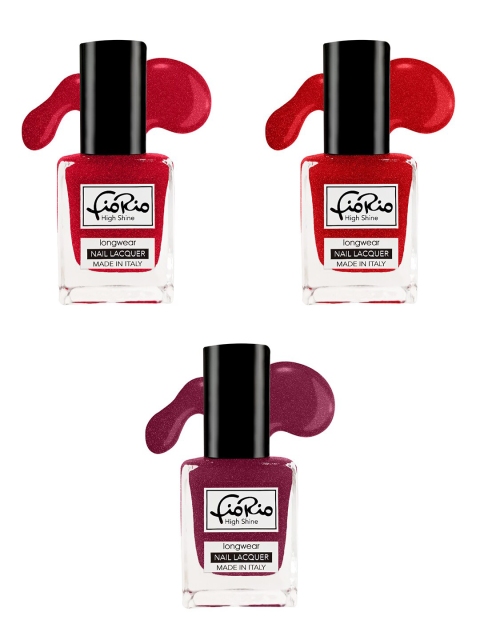 

Fiorio Set of 3 Nail polish 11ml, Na