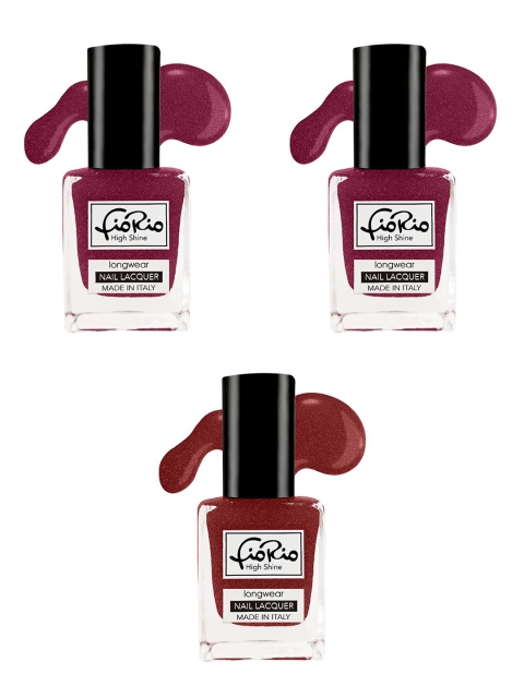 

Fiorio Set of 3 Nail polish 11ml, Na