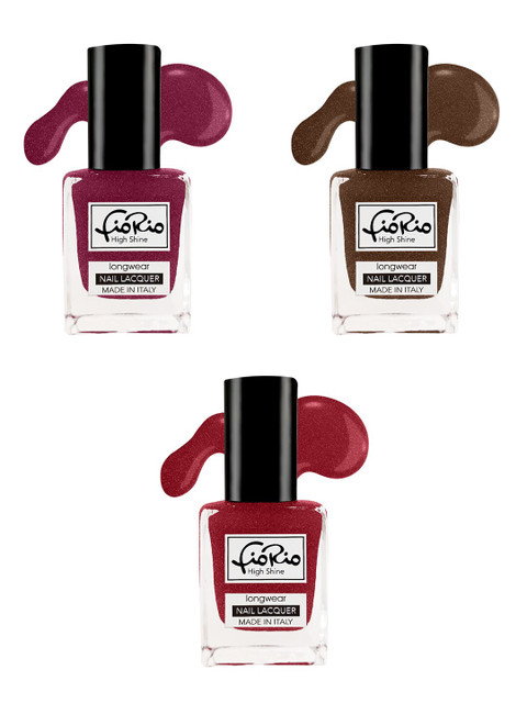 

Fiorio Set of 3 Nail polish 11ml, Red