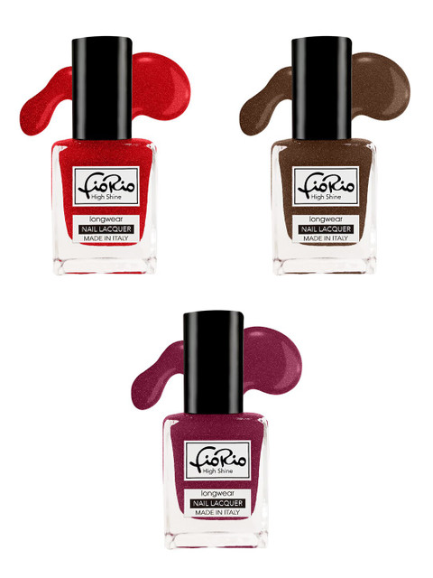 

Fiorio Set of 3 Nail polish 11ml, Red
