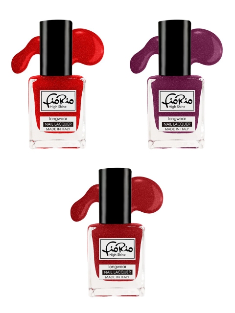 

Fiorio Set Of 3 Nail Polish, Na