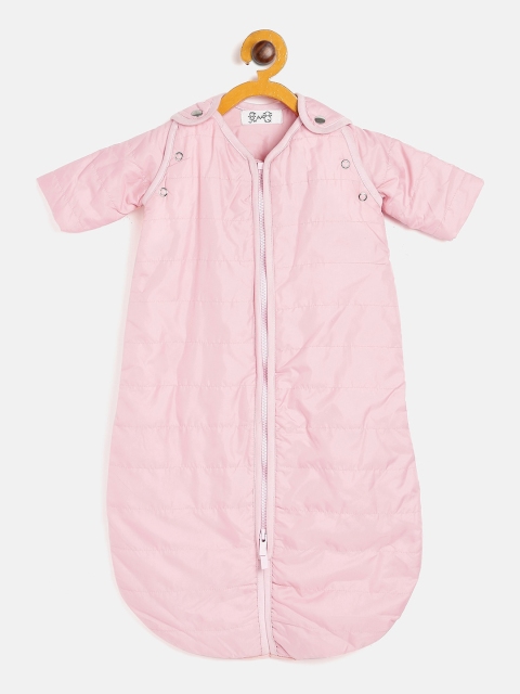 

JWAAQ Kids Pink Solid Sleeping Bag