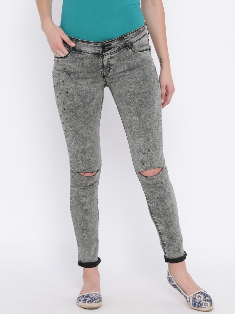 

Pepe Jeans Grey Skinny Fit Stretchable Jeans