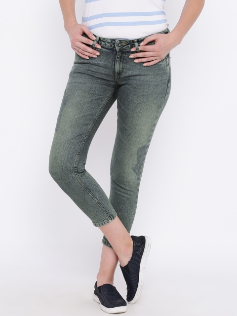 

Pepe Jeans Blue Lola Fit Ankle-Length Stretchable Jeans