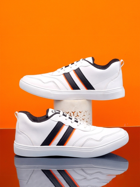 

radhika group Unisex Kids White Mesh Running Shoes