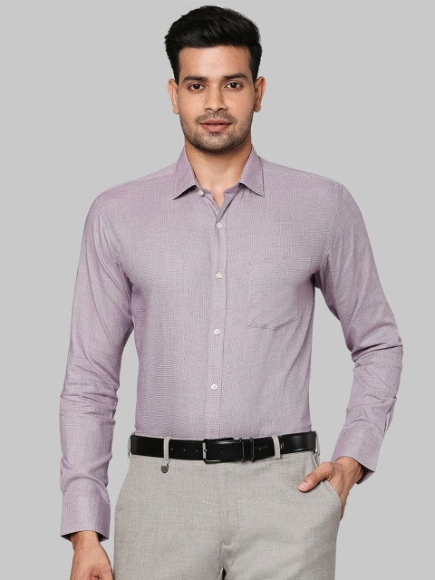 

Park Avenue Men Purple Formal Shirt