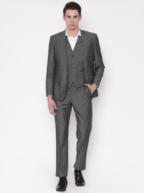 

Park Avenue Grey Slim Fit Formal Suit