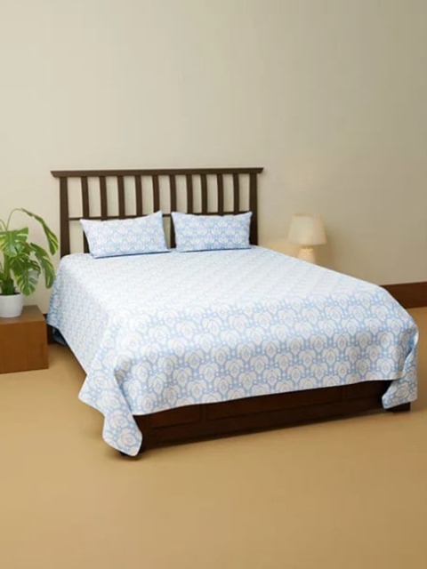 

Marks & Spencer Blue Floral Printed Bedding Set