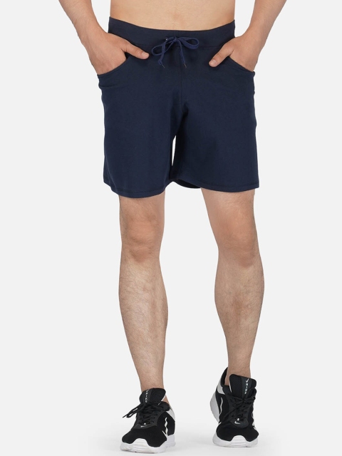 

IMPERATIVE Men Blue Running Shorts