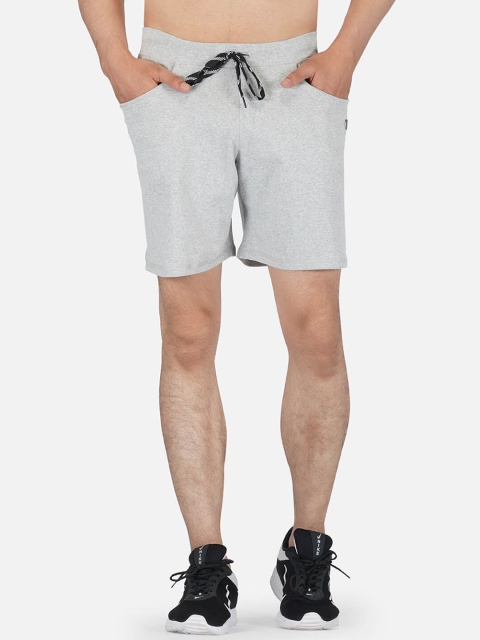 

IMPERATIVE Men Grey Running Shorts