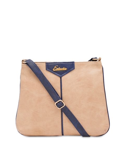 

ESBEDA Beige Solid Sling Bag