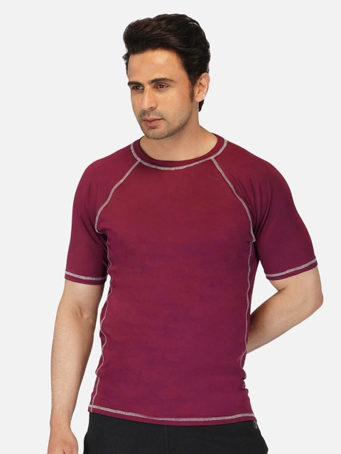 

IMPERATIVE Men Maroon T-shirt