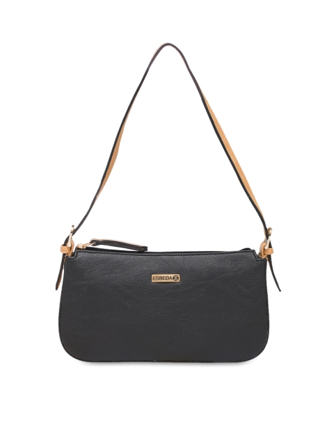 

ESBEDA Black Solid Handbag