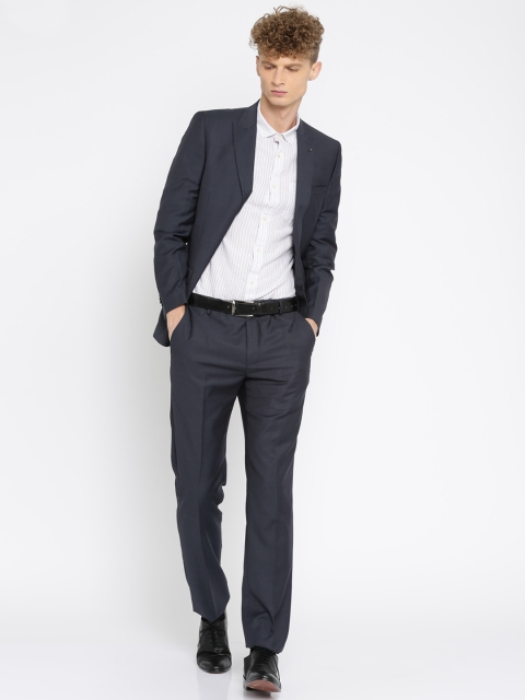 

Raymond Navy Contemporary Fit Single-Breasted Formal Suit, Navy blue