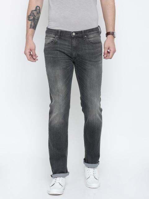 

Lee Men Black Slim Fit Stretchable Jeans
