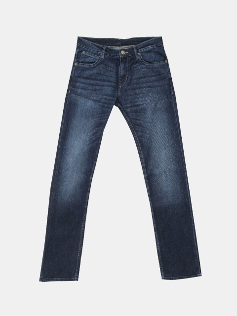 

Lee Men Blue Slim Fit Mid-Rise Clean Look Stretchable Jeans