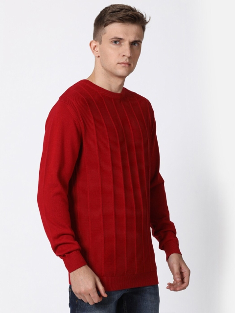 

t-base Men Red Pullover
