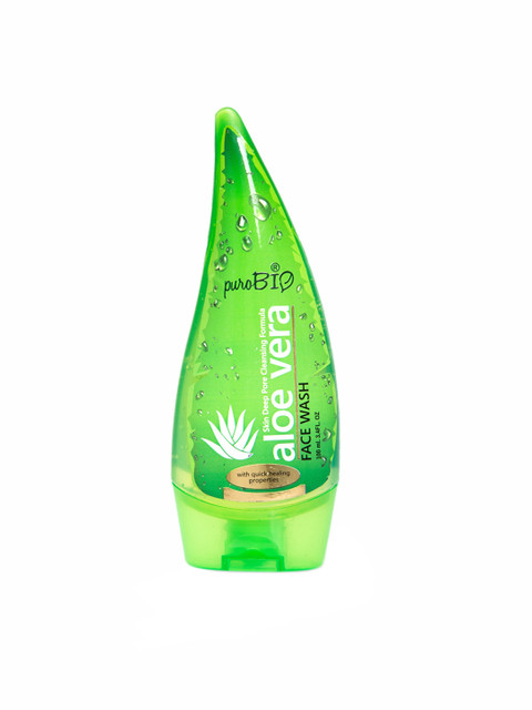 

puroBIO Aloevera Facewash 100ml, Green