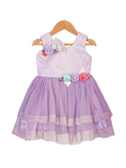 

Enfance Purple Net Dress