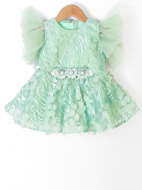 

Enfance Green Net Dress