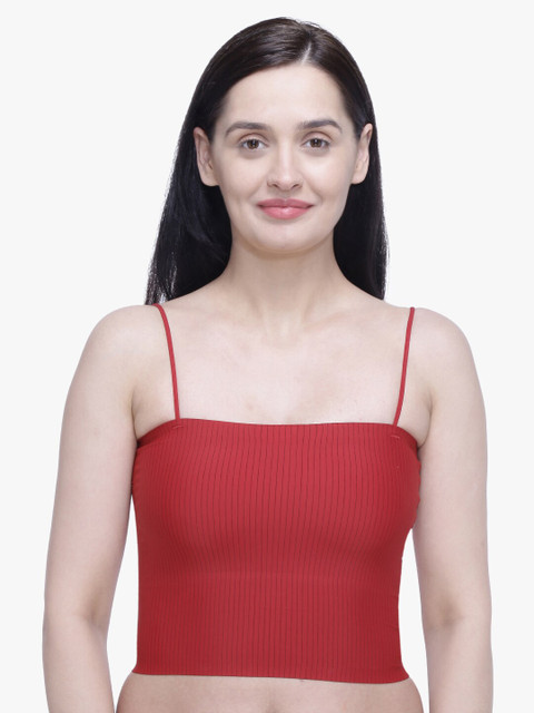 

Anoma Maroon Lightly Padded Bra