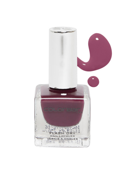 

Colorbar Plumtastic Flash Dry Nail Lacquer 219, Purple