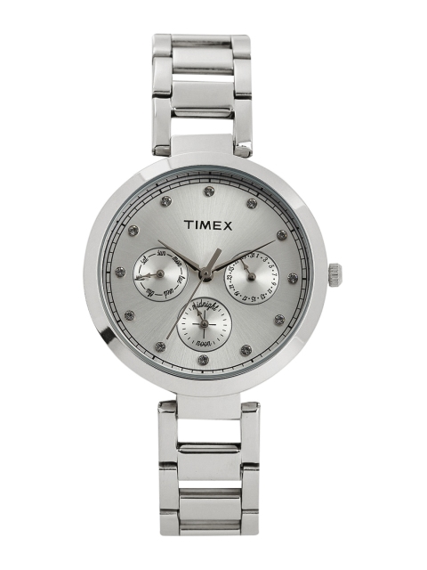 

Timex Women Silver-Toned Analogue Watch TW000X211